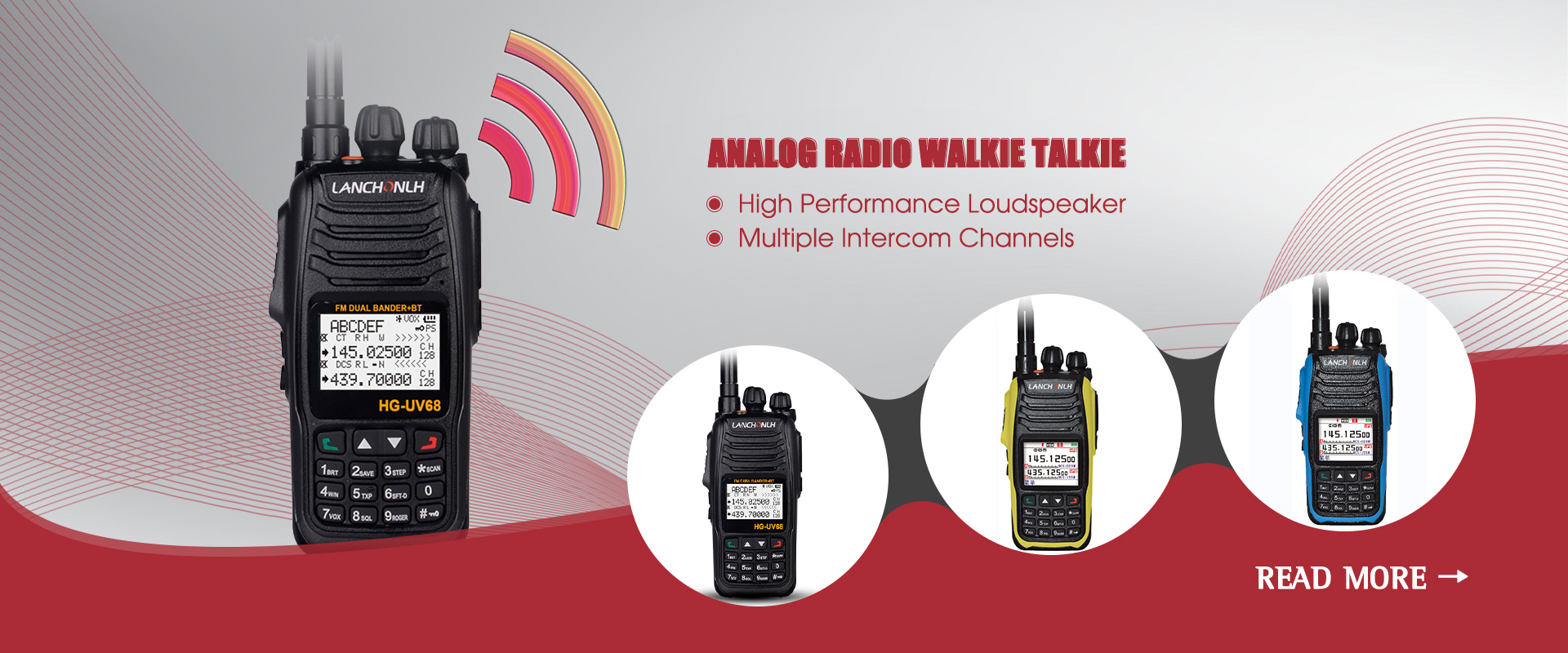 Analog Radio Walkie Talkie Leverandør